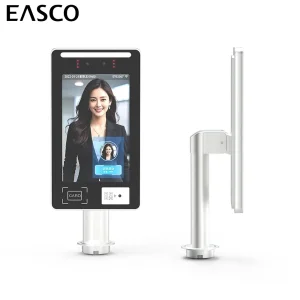 Ultra Fast 200ms Response 8-Inch Tempered Glass Face Liveness Detection Attendance System for Industrial Park Access Control
