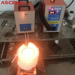 Electric smelting furnace for melting gold silver copper