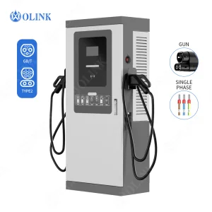 Efficient Olink CCS2 Dual-Port EV Charging Station for Fast Charging