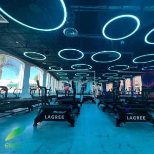 Modern Design Decorative Round LED Chandelier with RGB Lighting