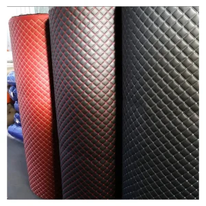 Hanoi Dimensional 3D Customize PVC Faux Leather