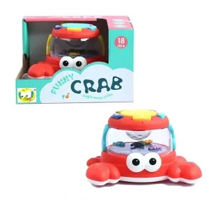 Cheap Interactive Educational Musical Crab Toy