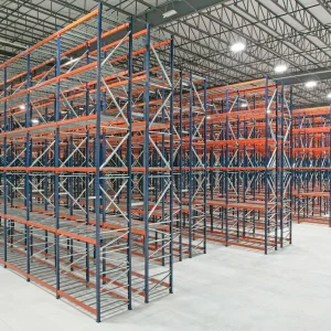 Adjustable Beam Height Storage Pallet Racking System