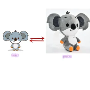 Big-Ear Design Personalized Mouse Plushie Handmade Plush Toys