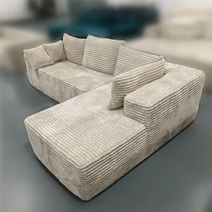 Wk Furniture New L Shaped Compressed Couch Sectional Sleeper Sofas Outerdoor Indoor Compression Modular Sofa