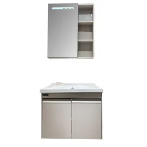 Space Saving Sturdy Sk-602 Wall-Mounted Modern Bathroom Vanity for Small Apartment