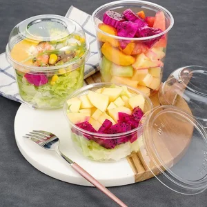PET plastic deli containers