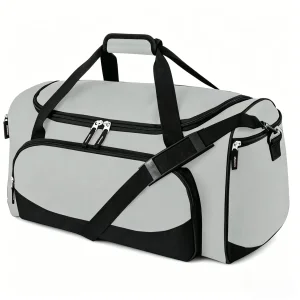 Bolsa de Ginástica com Compartimento para Sapatos Bolsa de Viagem Esportiva para Homens Bolsas de Duffel Fashion