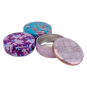 Tinplate Cosmetic Jars