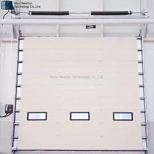 Warehouse Overhead Automatic Sectional Vertical Lift Industrial Door