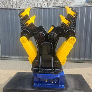 Excavator Hydraulic Shear with Replaceable Teeth Concrete Crusher Building Demolition Shears Steel Cutter Pulverizer on Sale