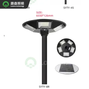 Tool-Free Installation Solar LED Street Light for Gardens