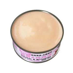 Savory Meat in Broth Wet Cat Kitten Hydrating Food 85g Chicken &amp; Milkshake High Protein Private Label Pet Product Snack Treat