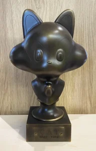 Premium Bronze Cartoon Character Statue for Home Decor