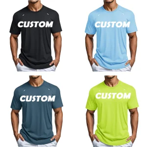 Custom Men's Cool Fabric Workout Sportswear