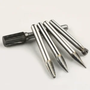 KKDAOKU Tungsten Carbide Rotary Burr Tool Single/Double Cut Wood Carving Metalworking (A/C/D/E/F Types) ODM/OEM 55HRC Zhejiang
