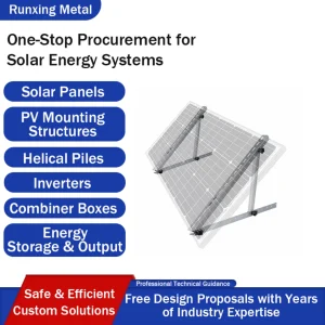 Lightweight Solar Panel Brackets for Rvs, Camper Vans &amp; Portable Solar Systems