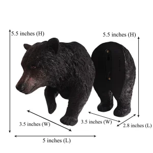 Resin Black Bear Statue