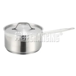 Changing Stainless Steel 2 Quart Sauce Pan with Cover Stock Pot