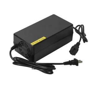 48V20ah-3A Potting Glue Battery Charger with Simple Lamp for Electric Bicycle