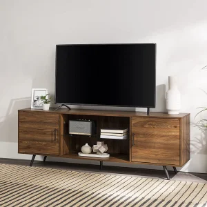 Modern Wooden Media Console