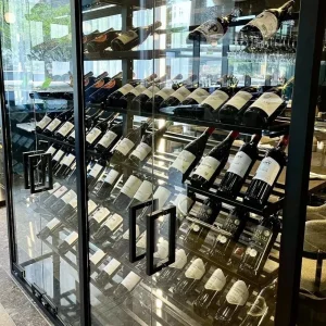 Elegant Walk-in Wine Storage with Premium Customizable Features