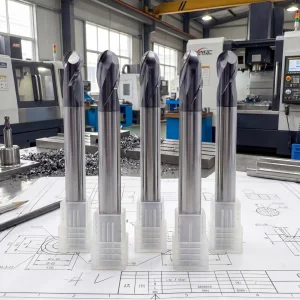 Factory Carbide Ball Nose End Mill HRC55/65