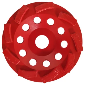 125mm قرص طحن ماسي على شكل مقعر لطحن الخرسانة والحجر