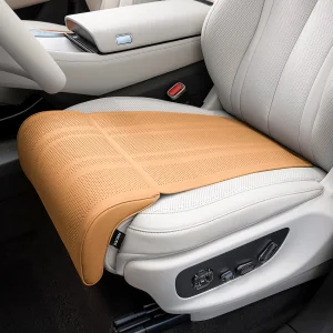 Luxury Leather Car Seat Cushions Leg Support Pads Simulated Aviation Design Source Factory