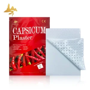 Customized Medical Adhesive Treatment Analgesic Pain Relief Hot Capsicum Plaster