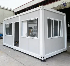 Modular Expandable Steel Container House Fabricated Container House 20ft with Electric System for Medical Station Living