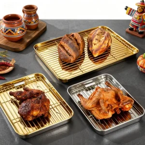 Heavybao Brazil Mexico Argentina Latin America Bakery Restaurant Baking Cooling Grill PVD Rack