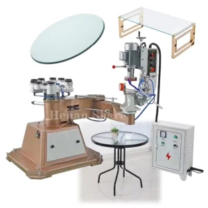 Glass Freeform Shape Edging Beveling Grinding Polishing Round Machine Edge Bevelling Corner