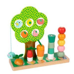 Montessori Wooden Farm
