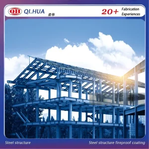 Multi-Storey Steel Frame Prefabricated Building for Industrial Construction Projects