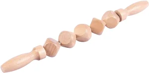 La terapia anti celulitis Masajeador de madera de lanzador de dados Stick Herramienta para masajes corporales