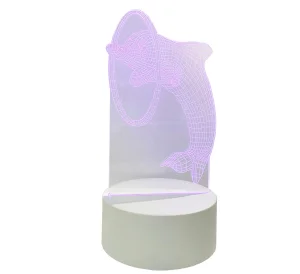 Acrylic Display with LED Base