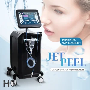 Needle-Free Oxygen Jet Peel Facial Machine High Pressure Mesotherapy Jet Peeling Machine For Skin Hydration And Whitening