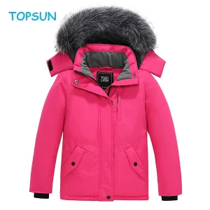 Girls' Water Resistant Winter Coat