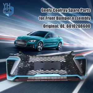 Substituição do Para-choque Frontal OEM Autêntico Geely Coolray, Código OE 6010208600