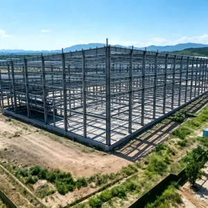 Storage Customization Customized Steel Structure Warehouse Prefabricated Large Span Storage Building Industrial Storage