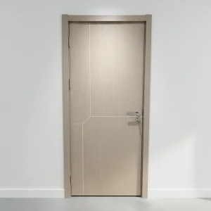 WPC Modern Interior Door For Middle East-UV Sand Proof Waterproof Door For Bedroom Studyroom Bathroom Living Room Hospital Hotel