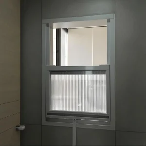 Customizable Aluminum Double-Hung Window for Tailored Spaces