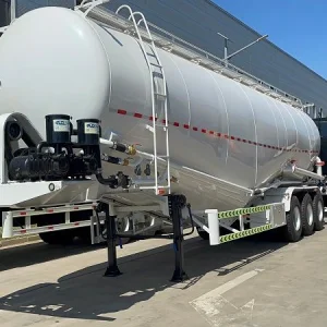 Vehicle Master Heavy Duty Bulk Cement Tanker Bulker Silo Cement Powder Semi Trailer for Sale