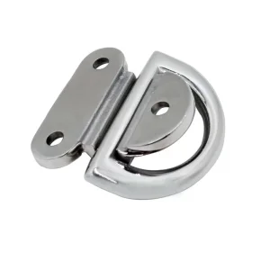 Folding Deck Pad Eye Tie Down Point Anchor Fixing Cleat Plate for Marine Yacht Boat Rvs