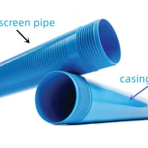 Durable PVC-U Threaded Root Canal Borehole Casing Plastic Pipes Well Casing Tube Socket Connection Moulding Water PVC Plastic