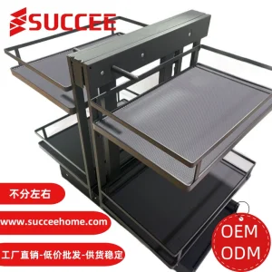 Universal MDF Magic Corner Kitchen Cabinet Storage Solution for Efficient Organization