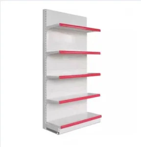 2022 Steel Single Sided Gondola Rack Supermarket Shelves Super Load Bearing Corrosion Protection CE Certified Electrostatic