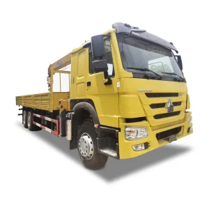 New Sinotruk HOWO 10 Ton 400HP Truck Mounted Carne Lifting Crane Truck for Sale