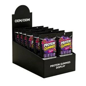 OLLI Sugar Free Mixed Berries Protein Gummies Low Calorie Muscle Support Supplement Single Sachet OEM Private Label